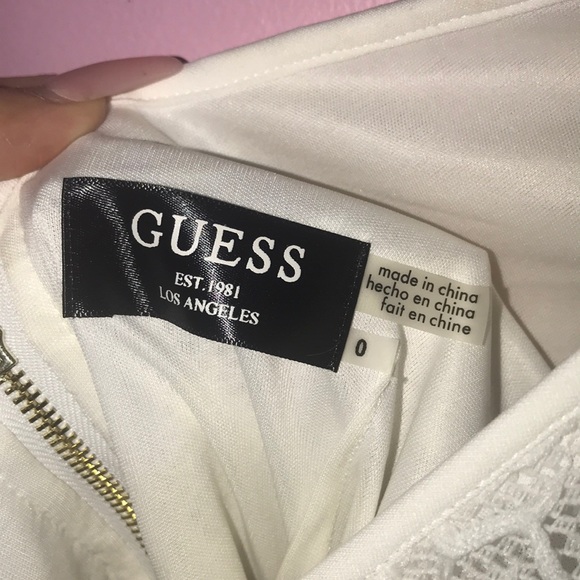 Guess white dress - Picture 2 of 3